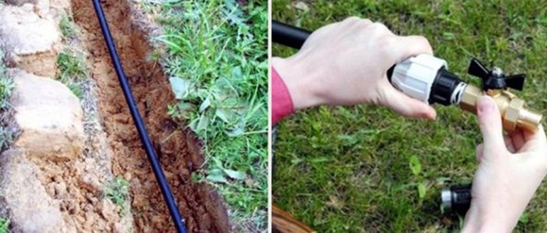 Летний водопровод на даче из полиэтиленовых труб своими руками 77