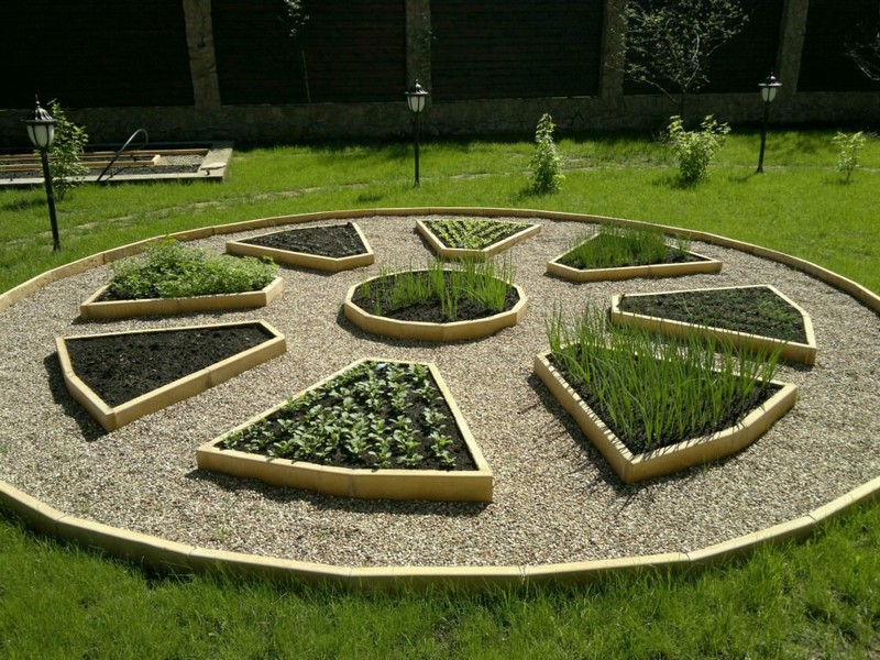 декоративный огород в ландшафтном дизайне фото