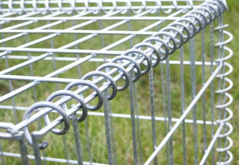 забор из габионов своими руками фото